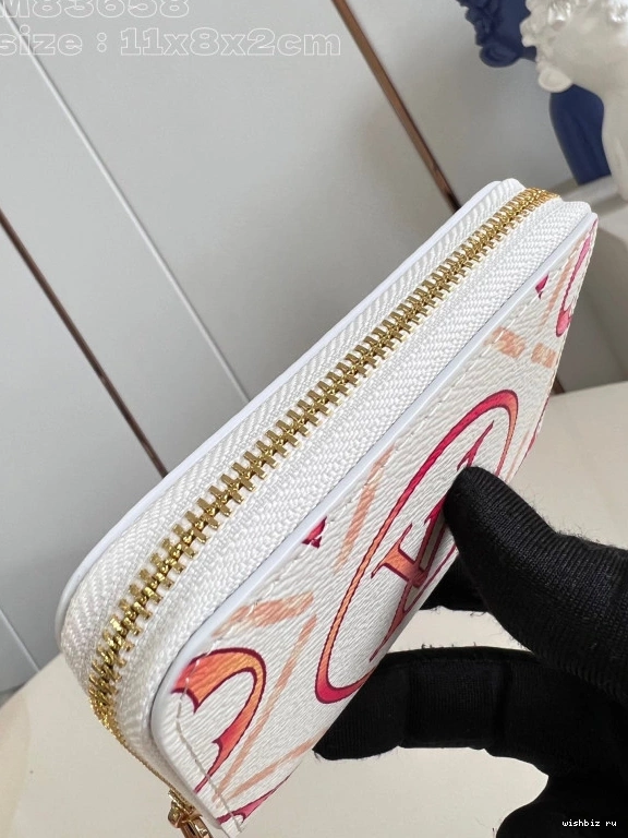 WIS SLENDER VUITTON WALLET-11*8.5*2CM LOUIS 0105